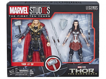 Thor & Sif Marvel Legends