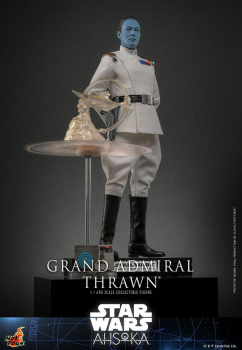 Grand Admiral Thrawn Action Figure 1/6 Television Masterpiece Series, Star Wars: Ahsoka, 32 cm