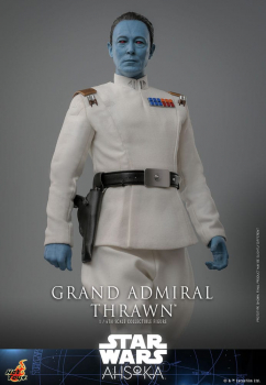 Grand Admiral Thrawn Action Figure 1/6 Television Masterpiece Series, Star Wars: Ahsoka, 32 cm