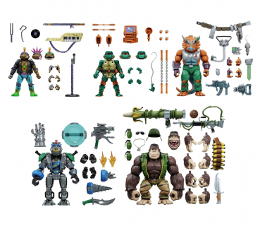 Ultimate Action Figures Wave 7, Teenage Mutant Ninja Turtles, 18 cm
