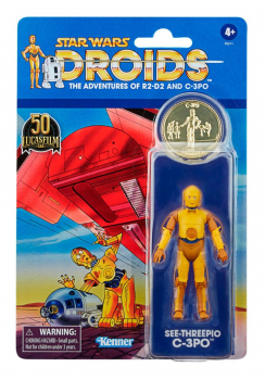 C-3PO Actionfigur Vintage Collection Exclusive, Star Wars: Droids, 10 cm