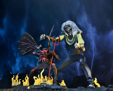 Ultimate Eddie Action Figure Number of the Beast 40th Anniversary, Iron Maiden, 18 cm