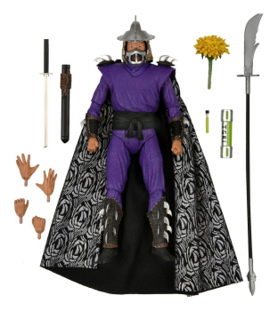 Ultimate Shredder Action Figure, Teenage Mutant Ninja Turtles II, 18 cm