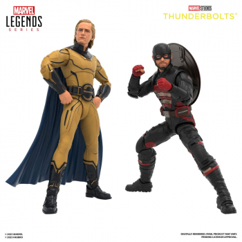John F. Walker & Sentry Action Figures Marvel Legends, Thunderbolts*, 15 cm