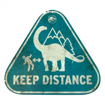 Warning Signs Mini Replicas, Jurassic World