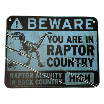 Warning Signs Mini Replicas, Jurassic World