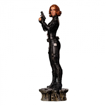 Black Widow (Battle of NY) Statue Art Scale 1:10 Battle Diorama Series Infinity Saga, Marvel's The Avengers, 19 cm