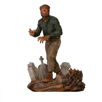 The Wolf Man Statue 1/10 Art Scale Deluxe, Universal Monsters, 21 cm
