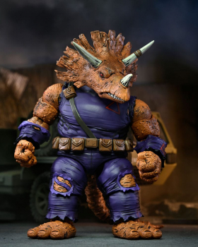 Triceraton Zog (Mirage Comics) Action Figure Deluxe, Teenage Mutant Ninja Turtles, 20 cm