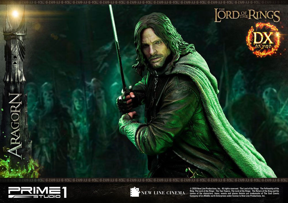 Aragorn Statue 1/4 Deluxe Version, The Lord of the Rings, 76 cm