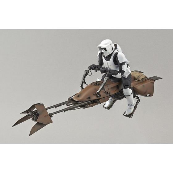 Scout Trooper & Speeder Bike 1/12, Star Wars Plastic Model Kit from ...