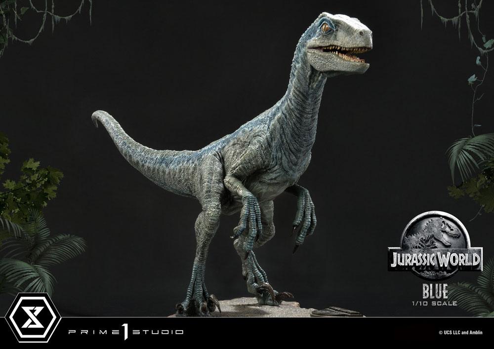 Blue Statue 1 10 Prime Collectibles Jurassic World Fallen Kingdom 17 Cm Blacksbricks