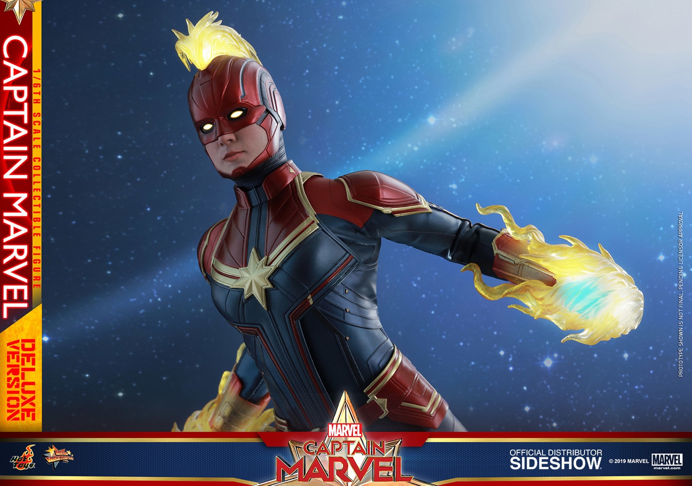 Captain Marvel figurine Movie Masterpiece 1/6 Captain Marvel 29 cm