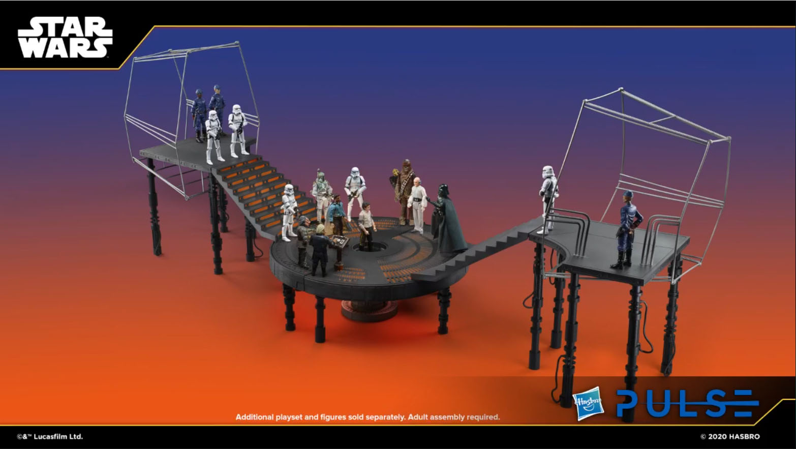 Star Wars The Vintage Collection Carbon Freezing Chamber Playset 