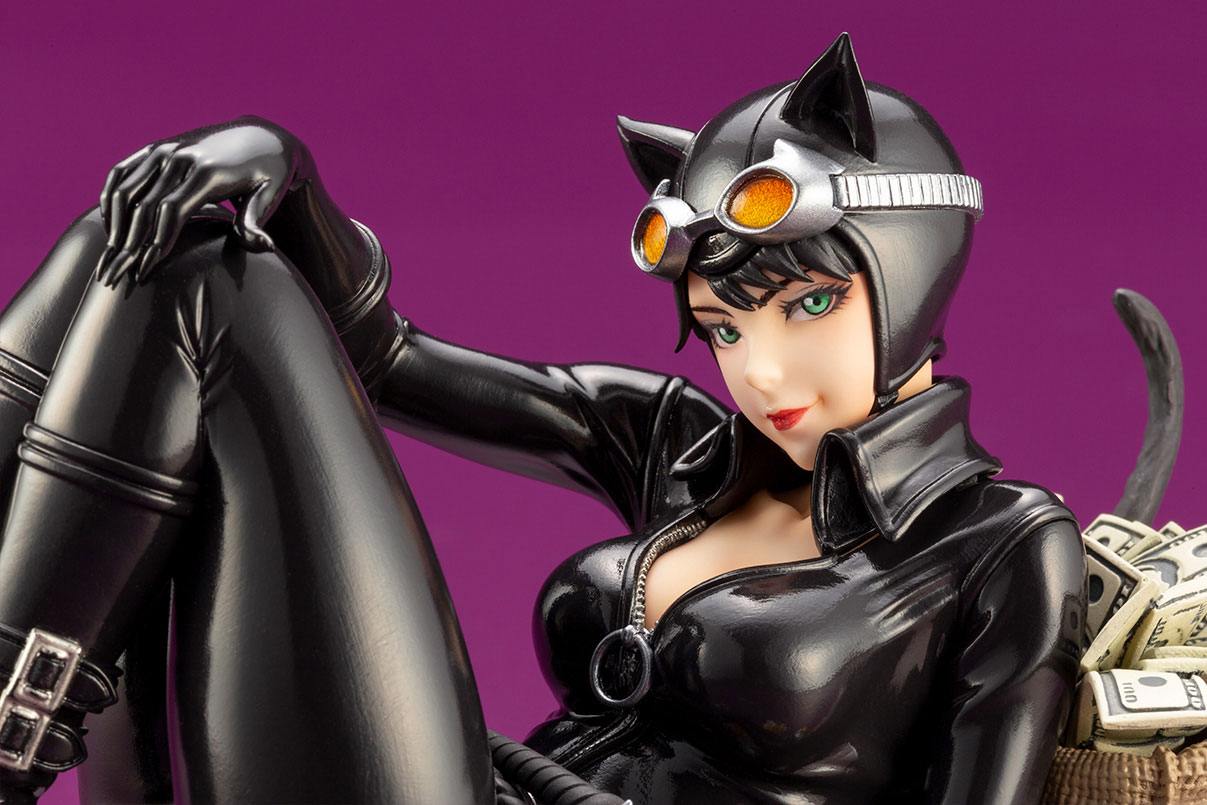 Красивая женщина кошка. Kotobukiya Catwoman. Фигурки Bishoujo Statue Catwoman. Фигурка Batman: Catwoman Bishoujo Figure (DC Comics x Bishoujo collection). Shunya Yamashita Catwoman.
