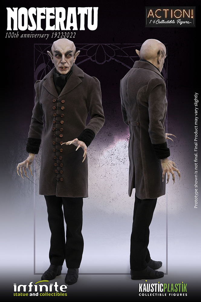 Count Orlok Action Figure 1/6 Deluxe 100th Anniversary, Nosferatu