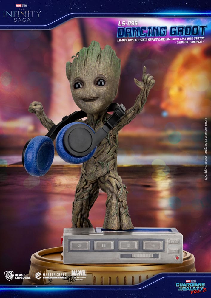 Guardians of the Galaxy - Dancing Groot Solar Wackelfigur