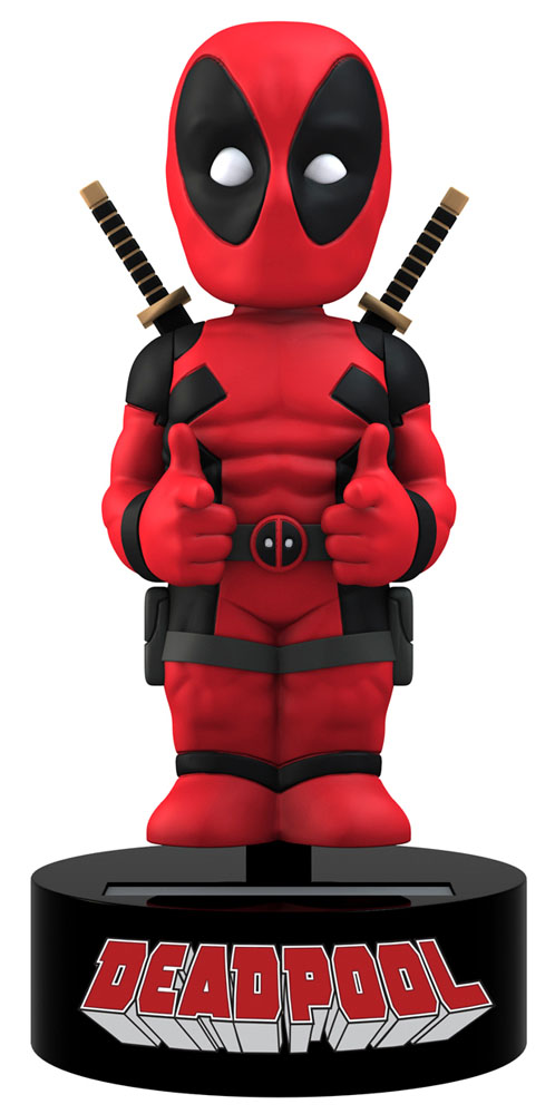Deadpool Wackelfigur, Marvel Comics Body Knocker, 15 cm