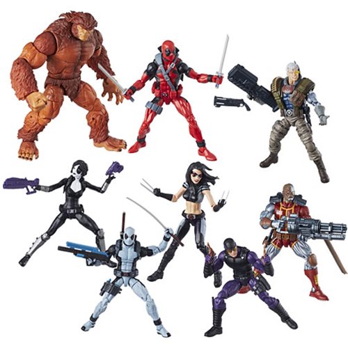 Deadpool Actionfiguren Marvel Legends Wave 1 (Sasquatch BAF), 15 cm