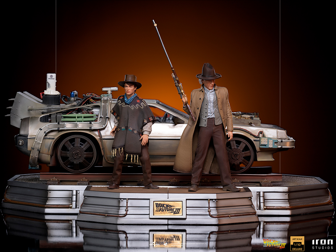 Zurück in die Zukunft III Art Scale Statue 1/10 DeLorean 57 cm - Fant,  2.942,49 €