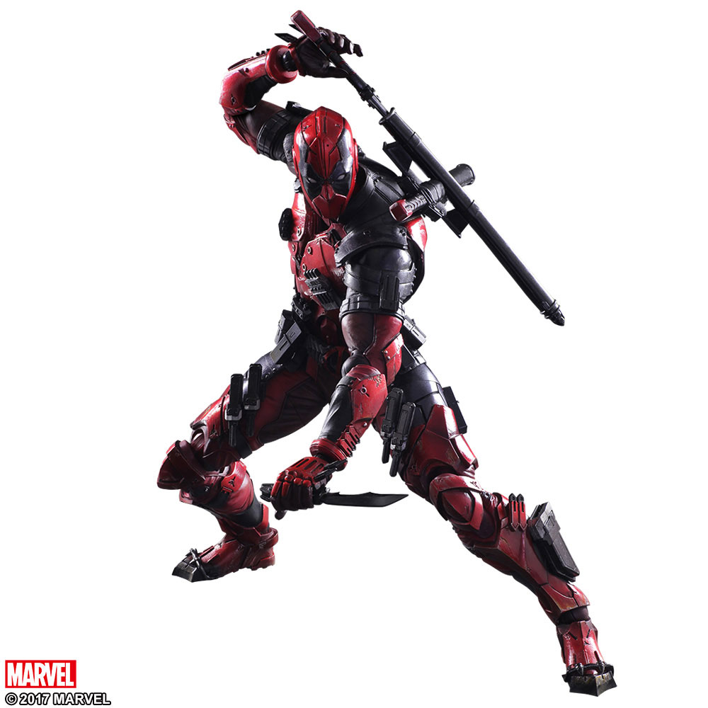 Deadpool Figur 4-fach sortiert ca 33 cm auf