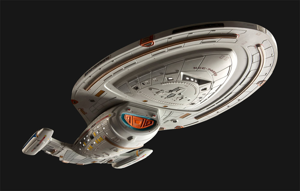 U.S.S. Voyager Modellbausatz 1670, Star Trek Voyager, 51
