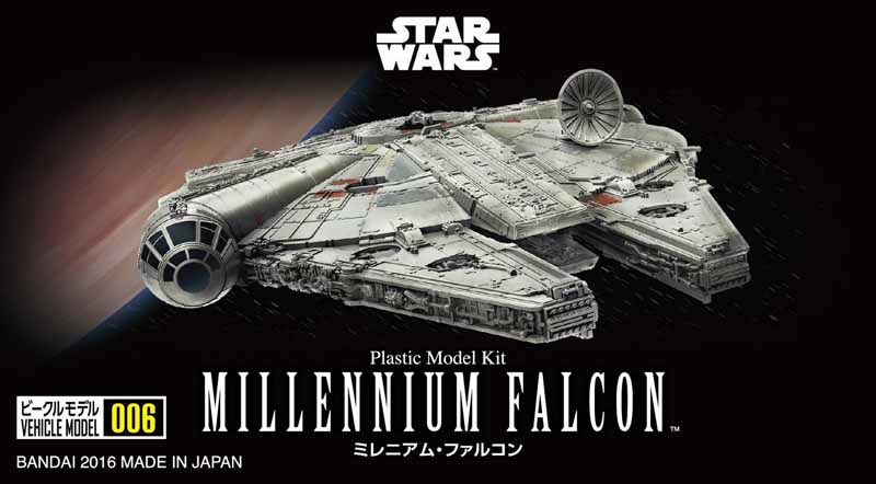 star wars millennium falcon model kit