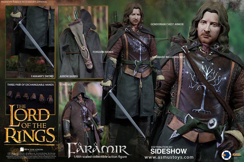 Faramir 1/6, The Lord the Rings, 30 cm | BlacksBricks