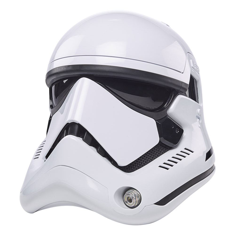 Stormtrooper of the First Order Electronic Voice Changer Mask cambiavoce Role Play Episode 8 The Last Jedi Star Wars 