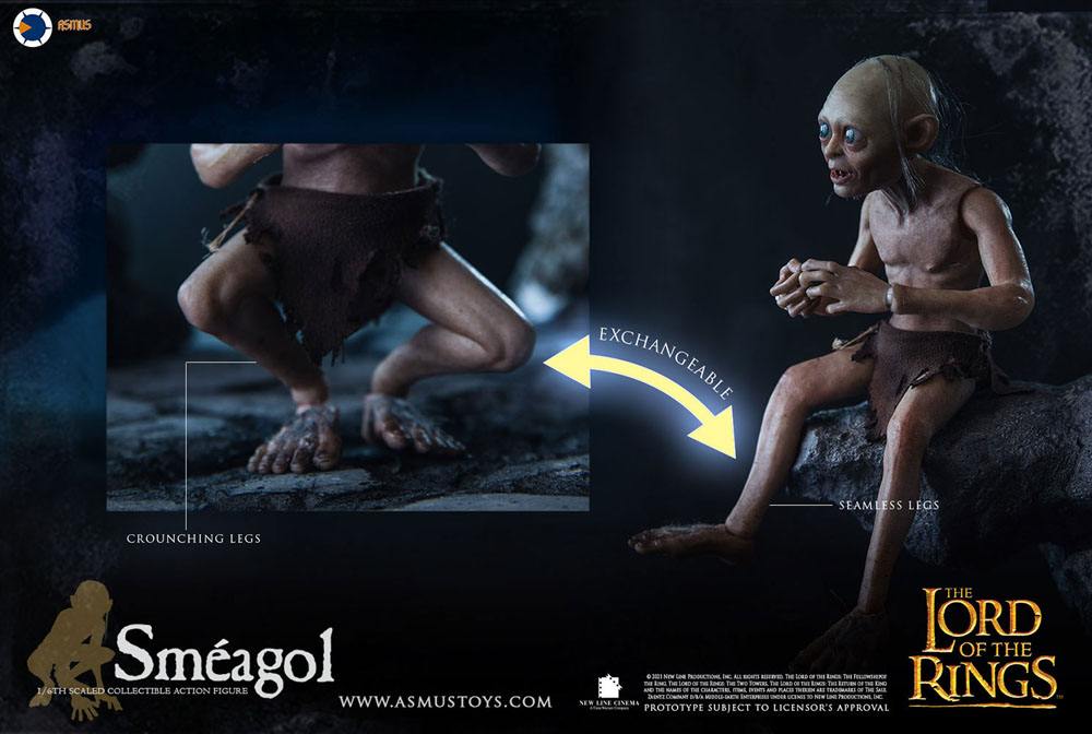 The Lord of the Rings Gollum & Smeagol (Luxury Edition) 1/6 Scale Figure Set