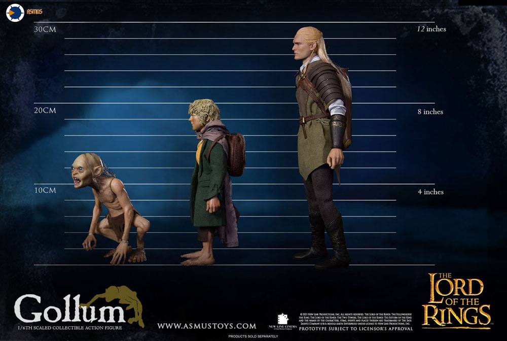 The Lord of the Rings Gollum & Smeagol (Luxury Edition) 1/6 Scale Figure Set