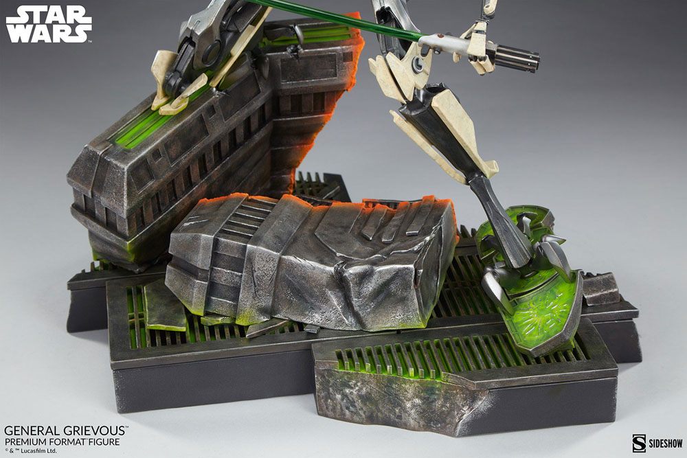 Figurine Delicate Star Wars General Grievou Assemblage de blocs de
