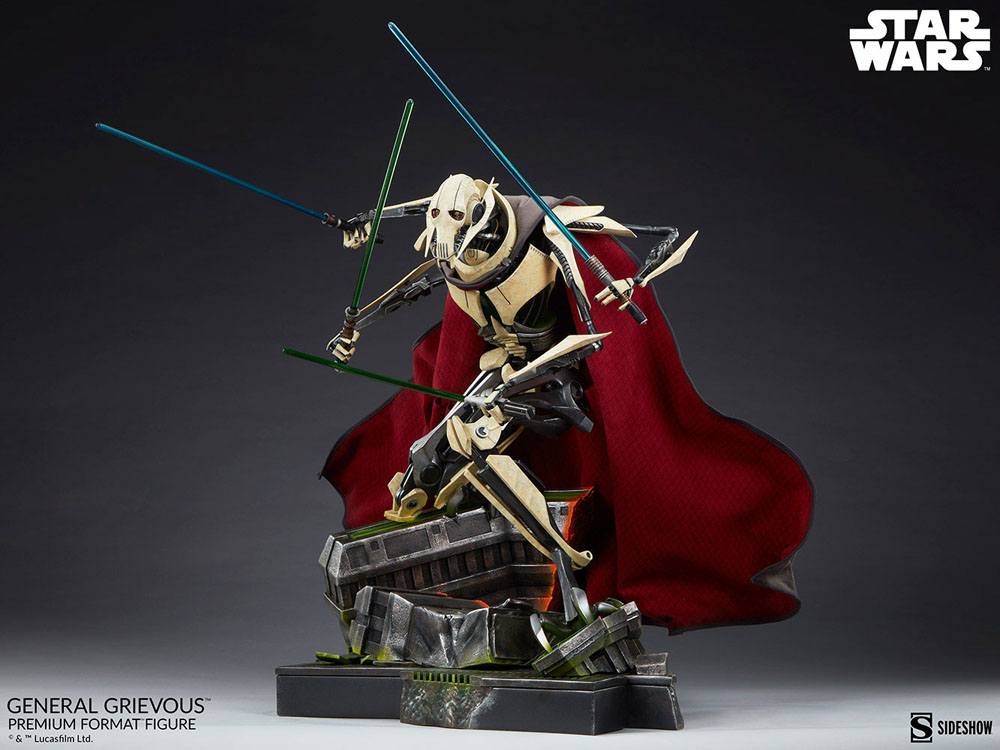 Figurine Delicate Star Wars General Grievou Assemblage de blocs de