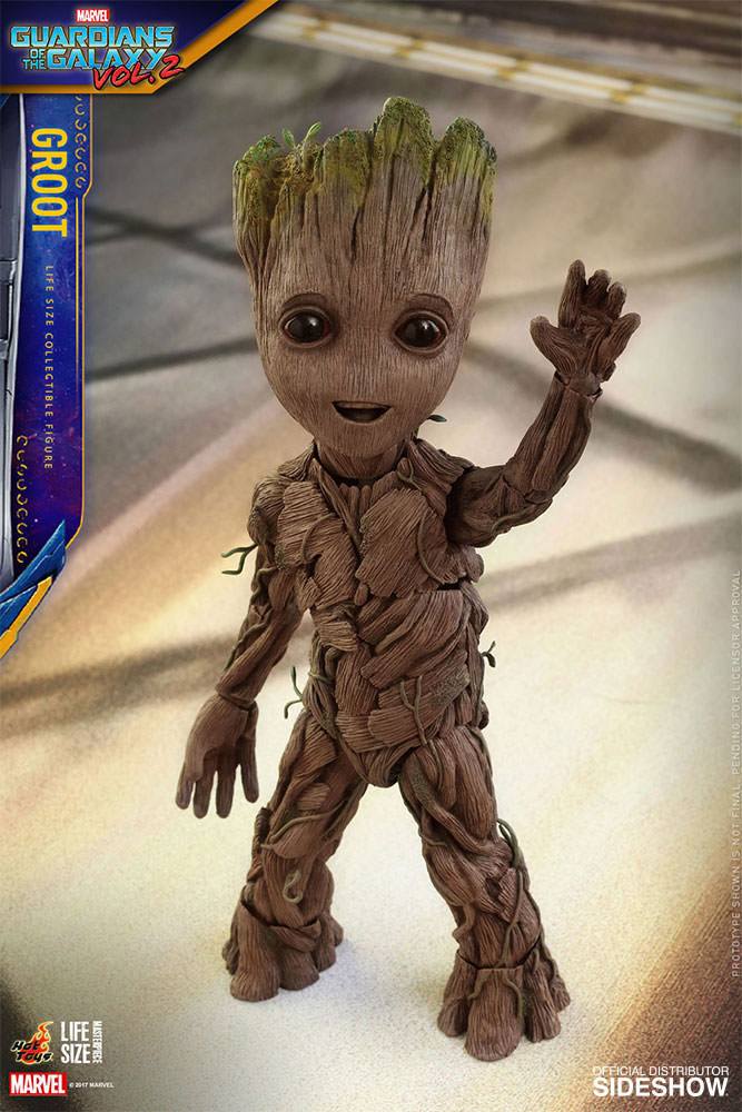 Groot Actionfigur 1:1 Life-Size Masterpiece, Guardians of the Galaxy Vol.  2, 26 cm