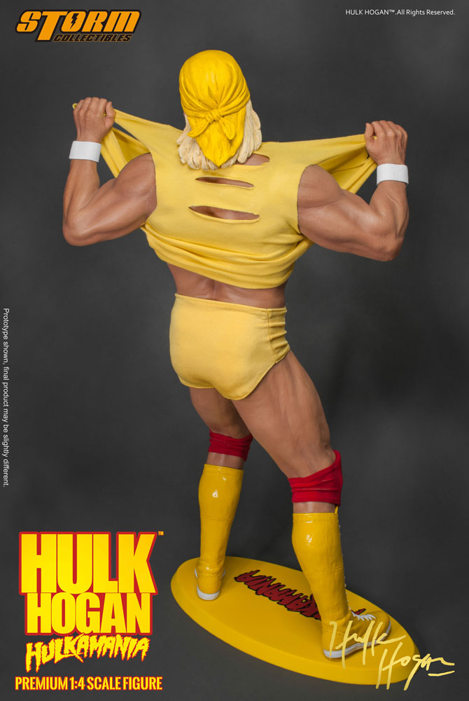 Cosmic Antagelse Mantle Hulk Hogan Statue 1/4 WWE Wrestling Hulkamania, 49 cm | BlacksBricks