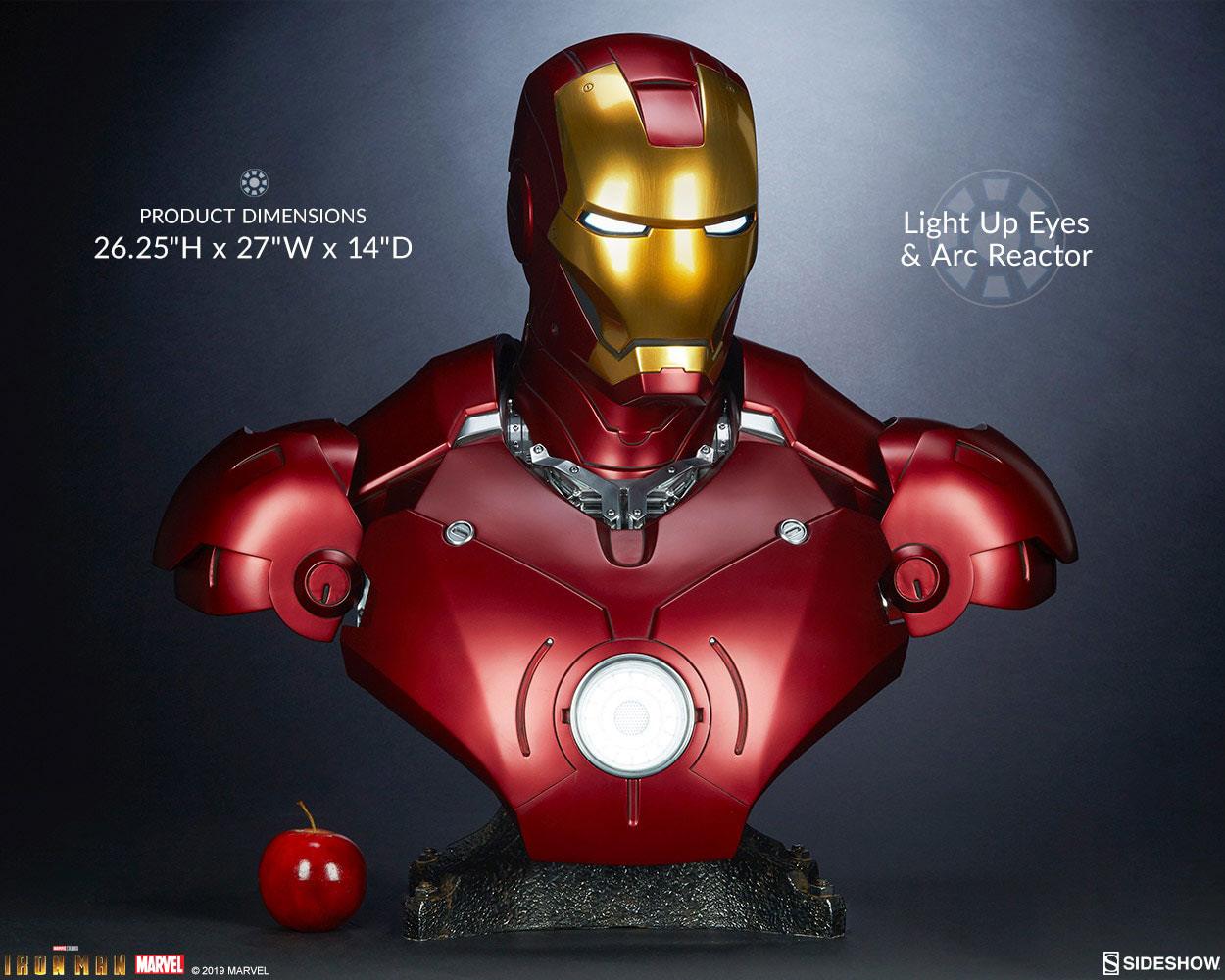 neca life size iron man