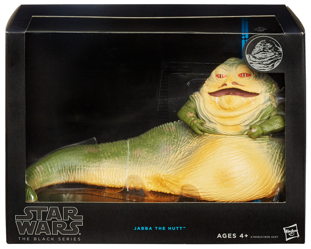 Jabba the Hutt Actionfigur Black Series Deluxe, Star Wars, 15 cm Sci