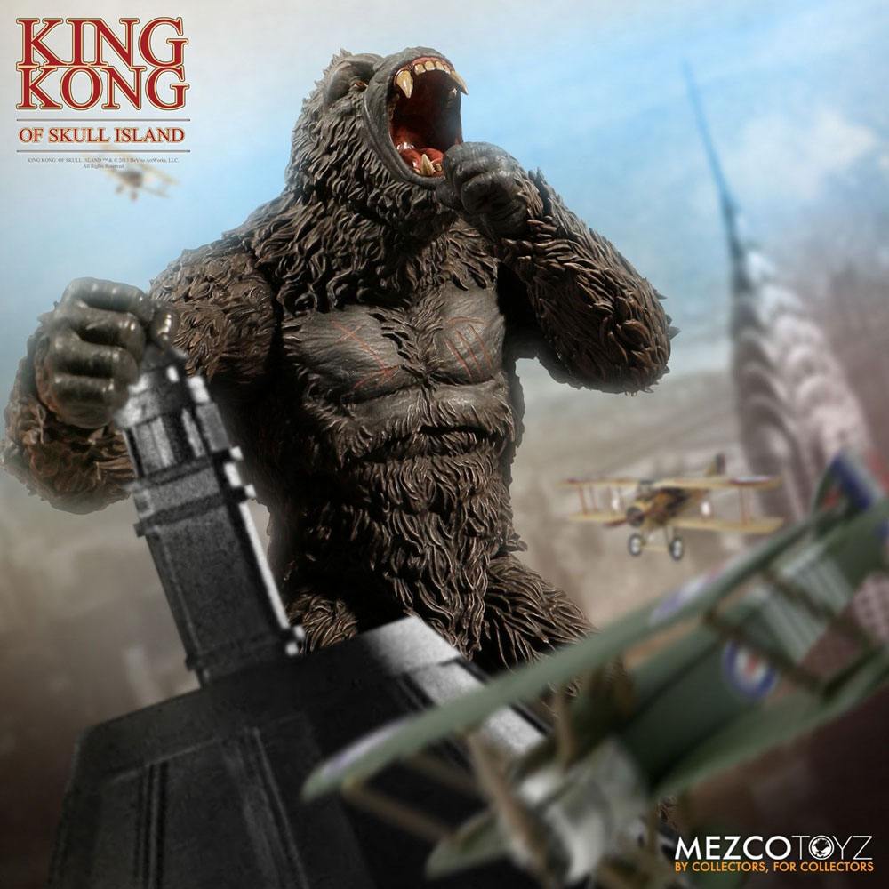 King Kong 18 CM Figura Of Calavera Island Mezco 
