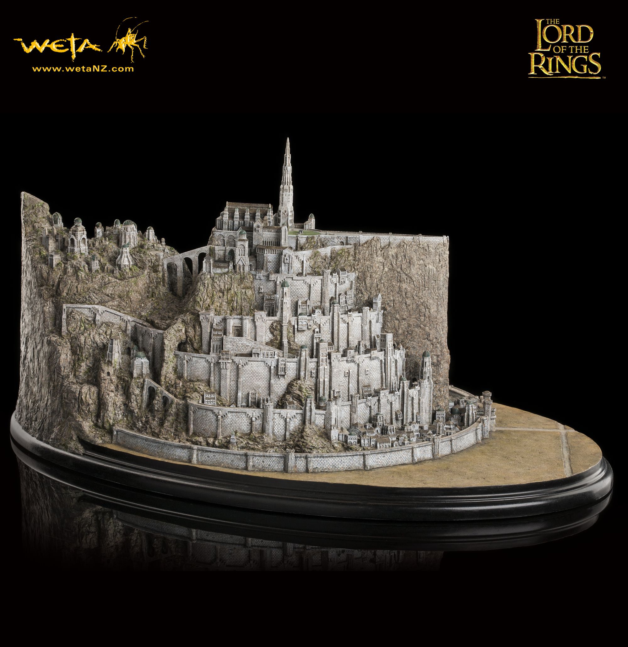 Amazing Minas Tirith Diorama : r/lotr