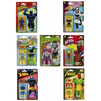 Hulk figurine Marvel Legends Retro Collection Series Hasbro 10 cm