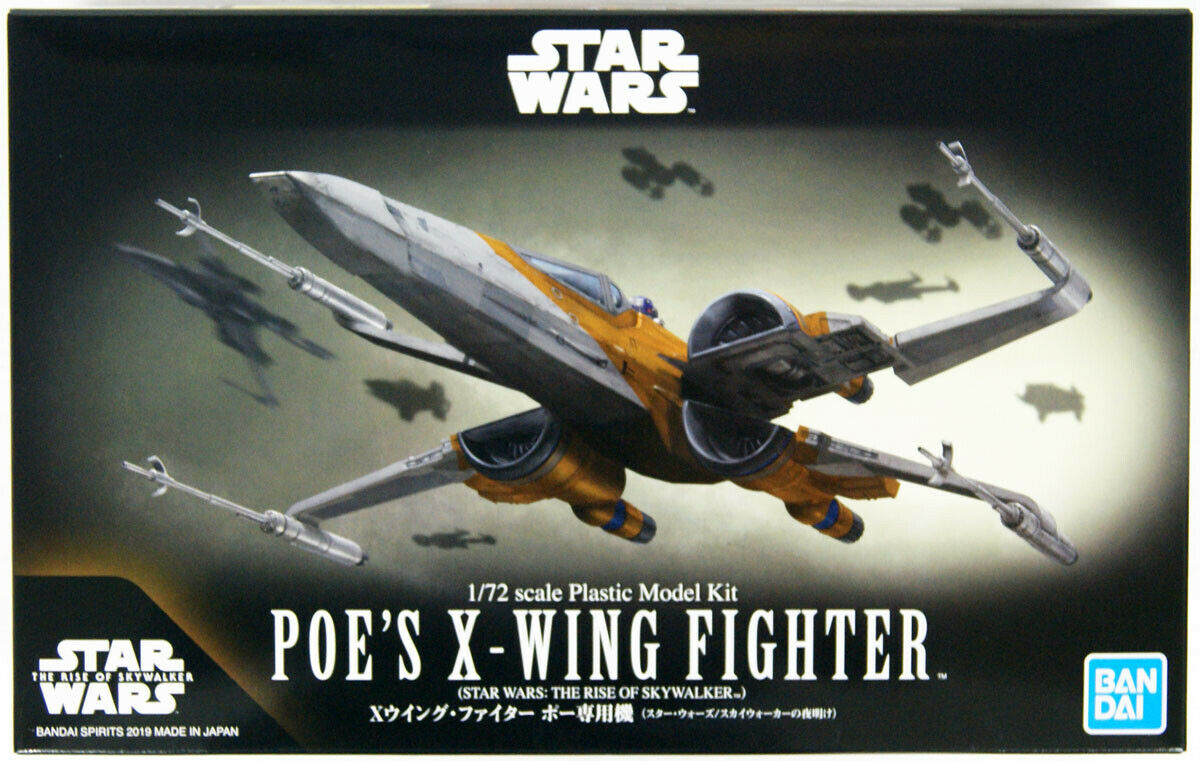 x wing fighter model kit
