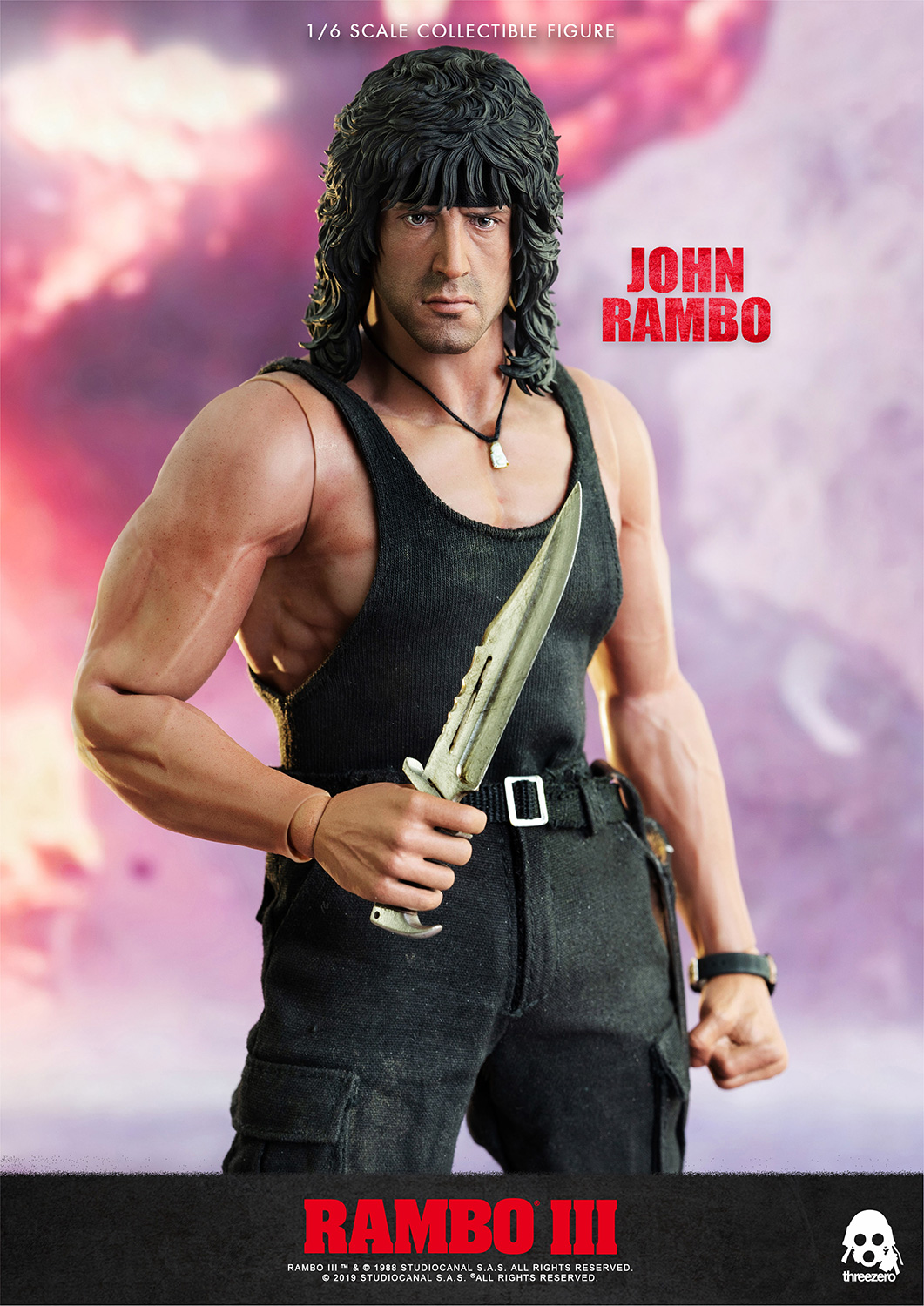 John Rambo Actionfigur 1 6 Rambo Iii 30 Cm Sci Fi Corner