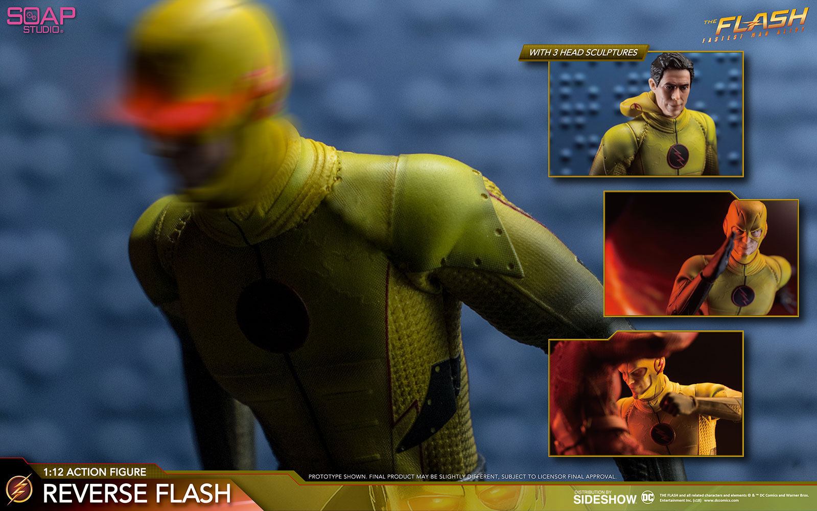 Reverse flash 12 inch action figure deals