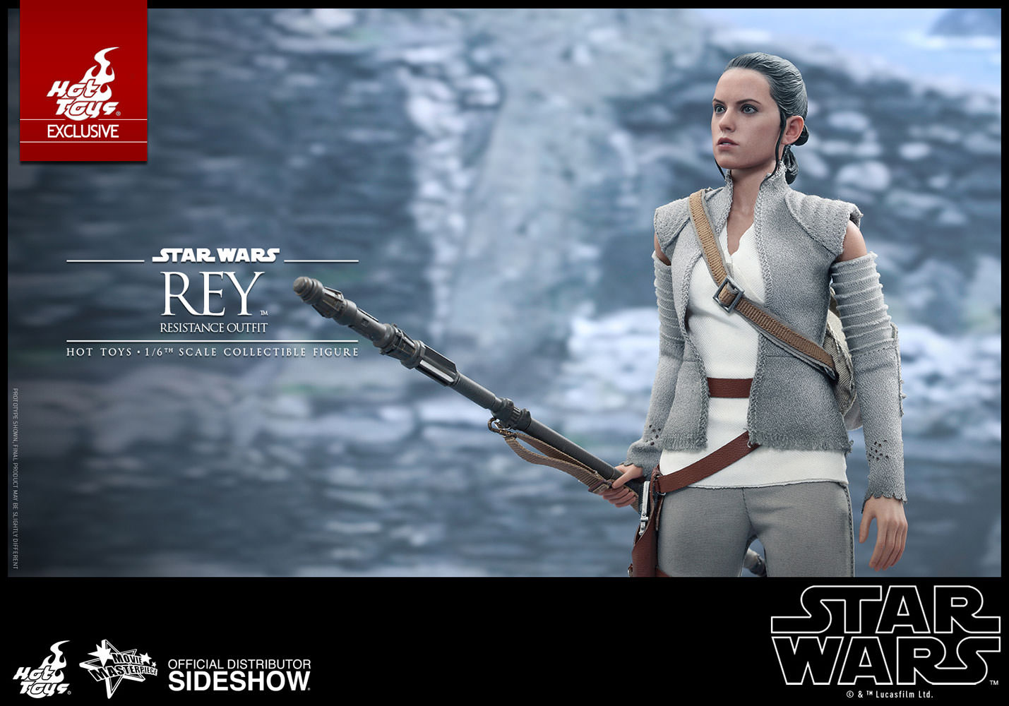 Rey (Resistance Outfit) Action Figure 1/6 MMS Celebration Exclusive, Star  Wars Episode VII, 28 cm | BlacksBricks