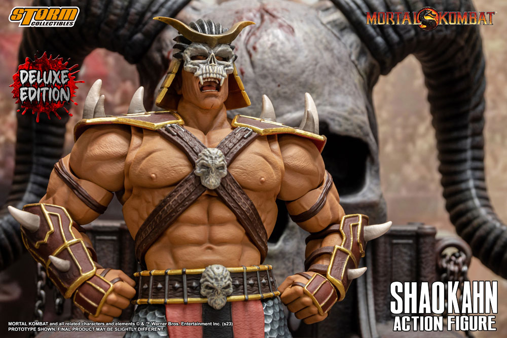 Shao Kahn Deluxe Edition Mortal Kombat Action Figure 1/12 18 cm – poptoys.it