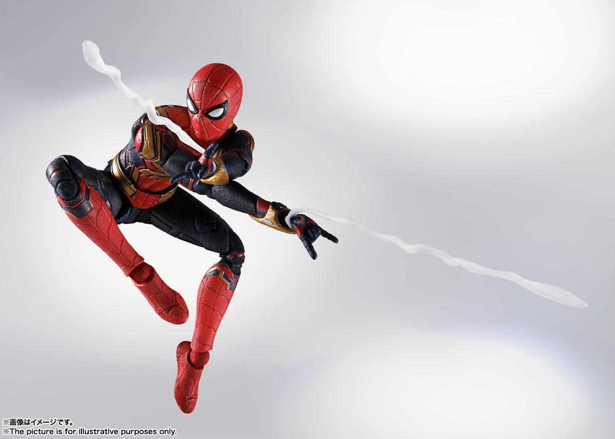 Homem aranha Integrated Suit Final Battle Edition S.H. Figuarts