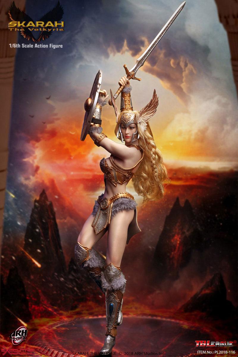 Skarah the Valkyrie Action Figure 1/6, ARH ComiX, 29 cm.