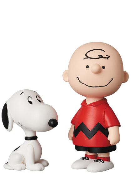 Charlie Brown & Snoopy Vinyl Figures Ultra Detail Figure Series 10, Peanuts,  9 cm