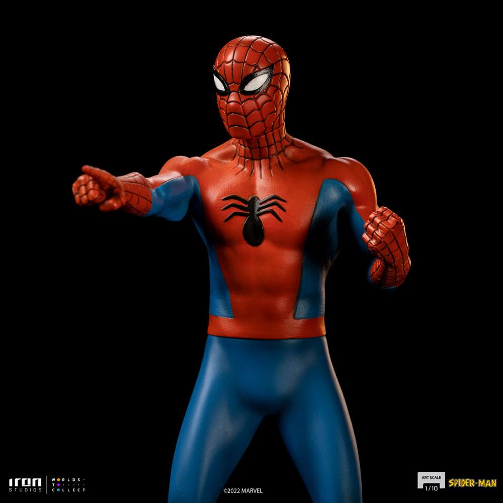 Spider-Man (1967 Animated TV Series) Statue 1/10 Art Scale, Marvel Comics,  21 cm | BlacksBricks