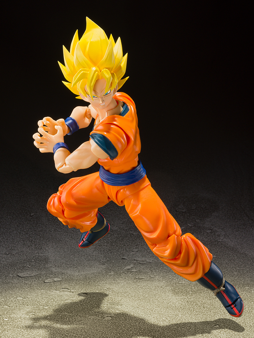 Super Saiyan Full Power Son Goku Action Figure Shfiguarts Dragon